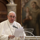 In this Tuesday, Oct. 20, 2020 file photo, Pope Francis attends an inter-religious ceremony for peace in the Basilica of Santa Maria in Aracoeli, in Rome.
